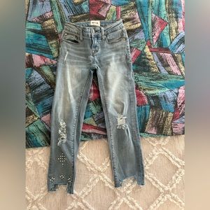 Hudson Girls Jeans BNWOT Pearls and Rhinestones Size 7